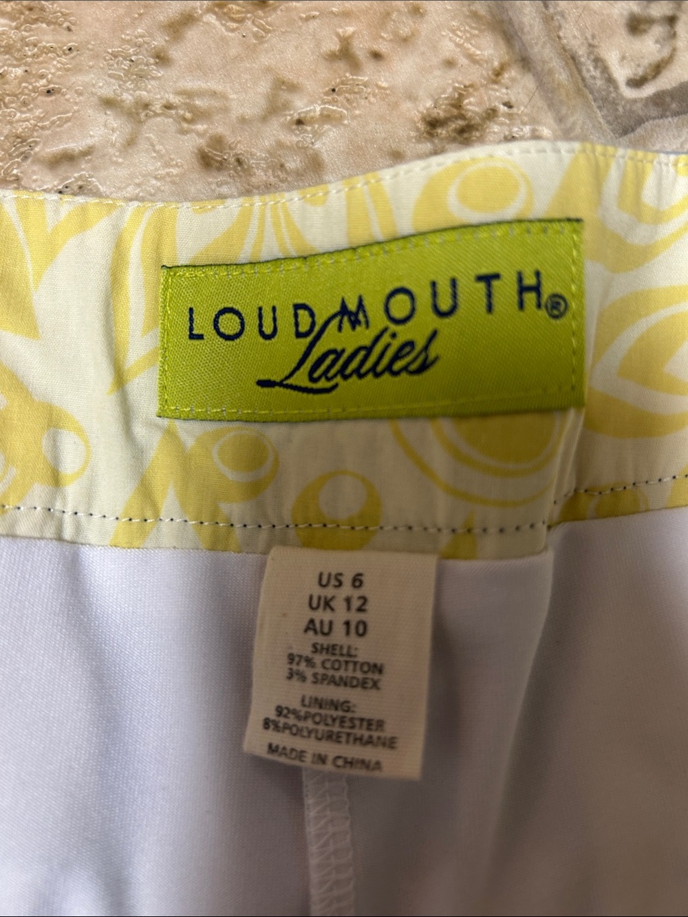 Loudmouth Ladies Partini Skort - Picture 4 of 4